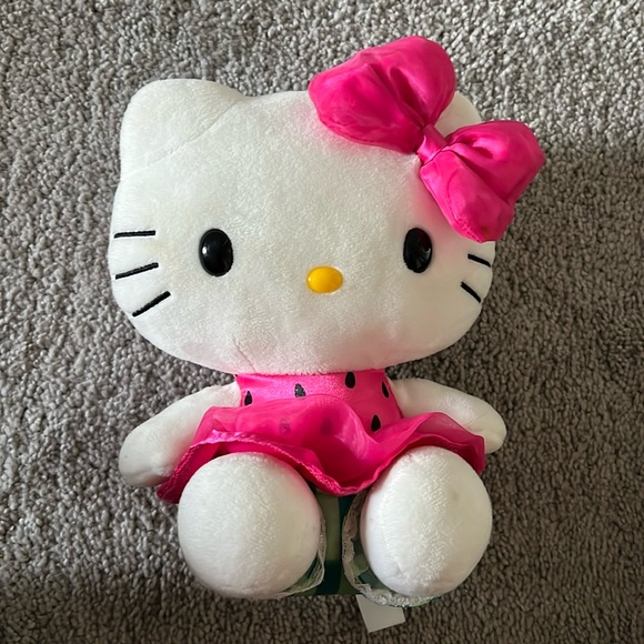 Hello Kitty Other - 8in watermelon hello kitty
